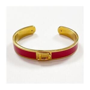 C. Wonder Enamel Initial Cuff Bracelet